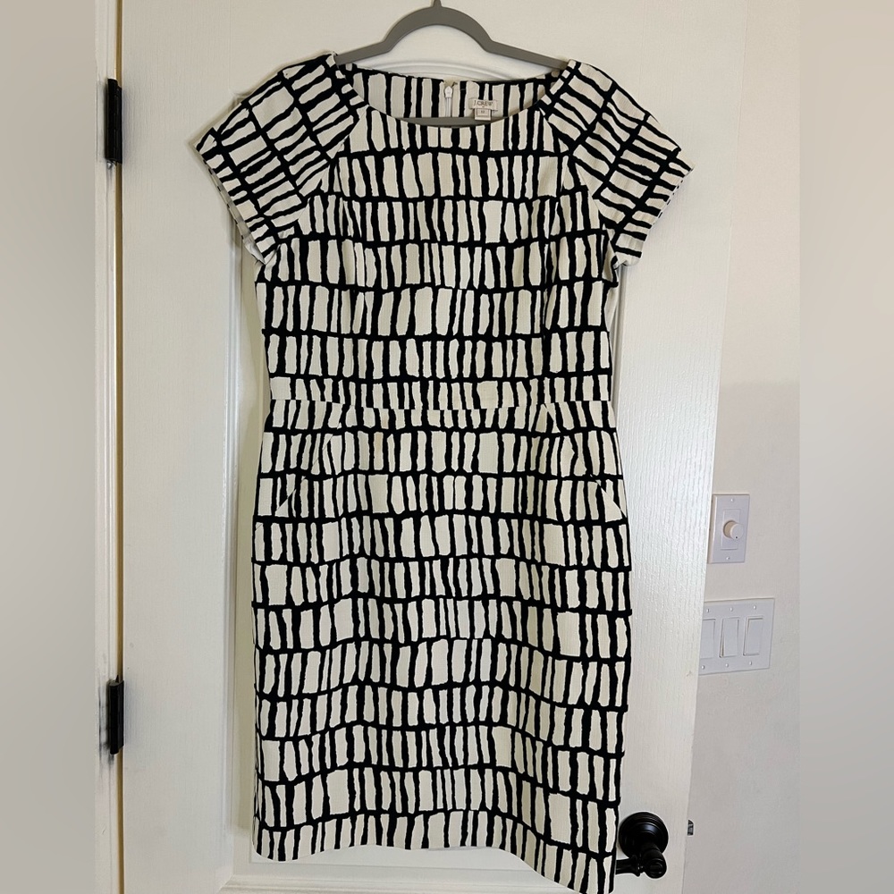 J. Crew Print Dress size 12